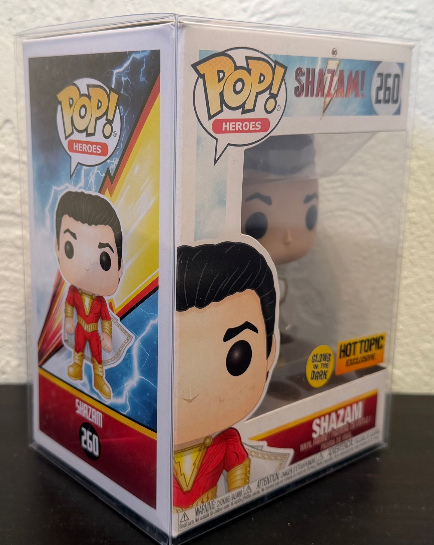 Shazam Glow In The Dark Hot Topic Exclusive #260