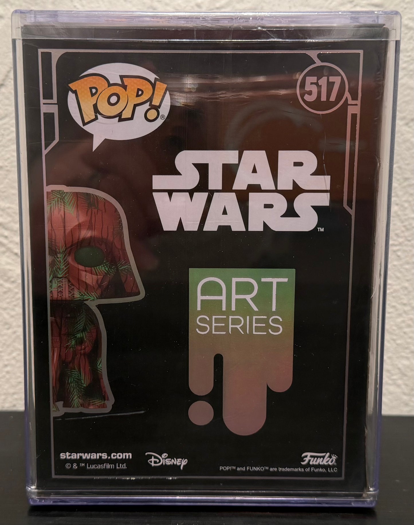 Funko Pop Star Wars Darth Vader (Endor) #517 Wal-Mart Exclusive Art Series