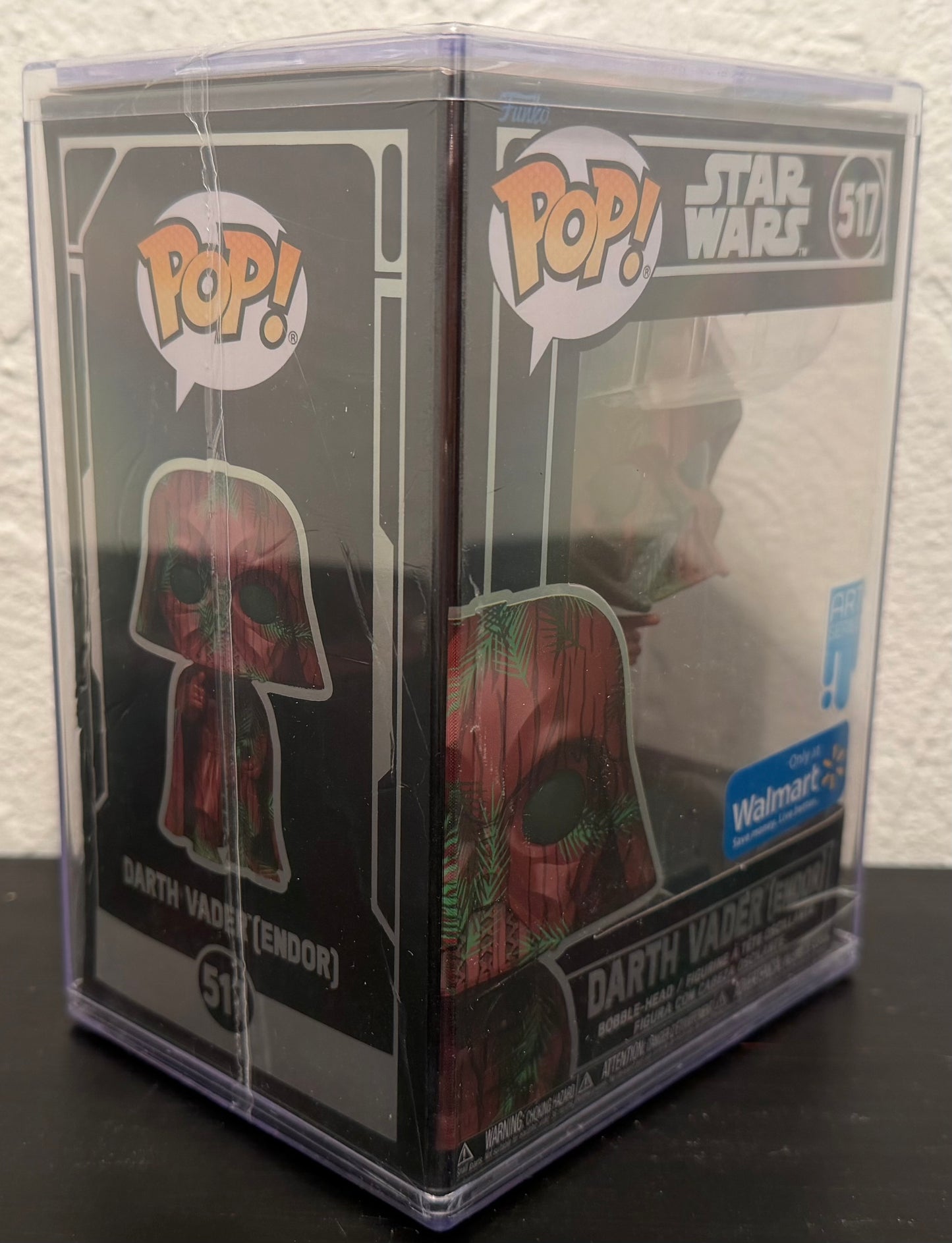 Funko Pop Star Wars Darth Vader (Endor) #517 Wal-Mart Exclusive Art Series