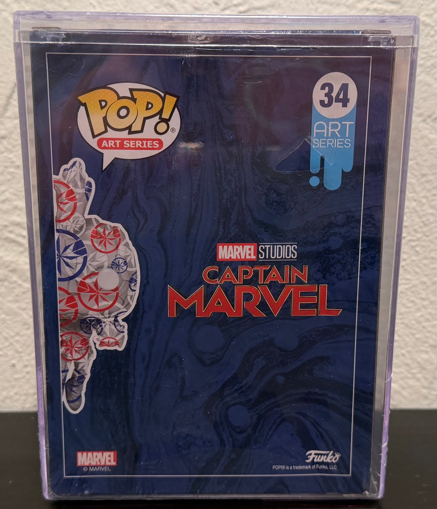 Funko Pop Captain Marvel #34 Target Exclusive Art Series