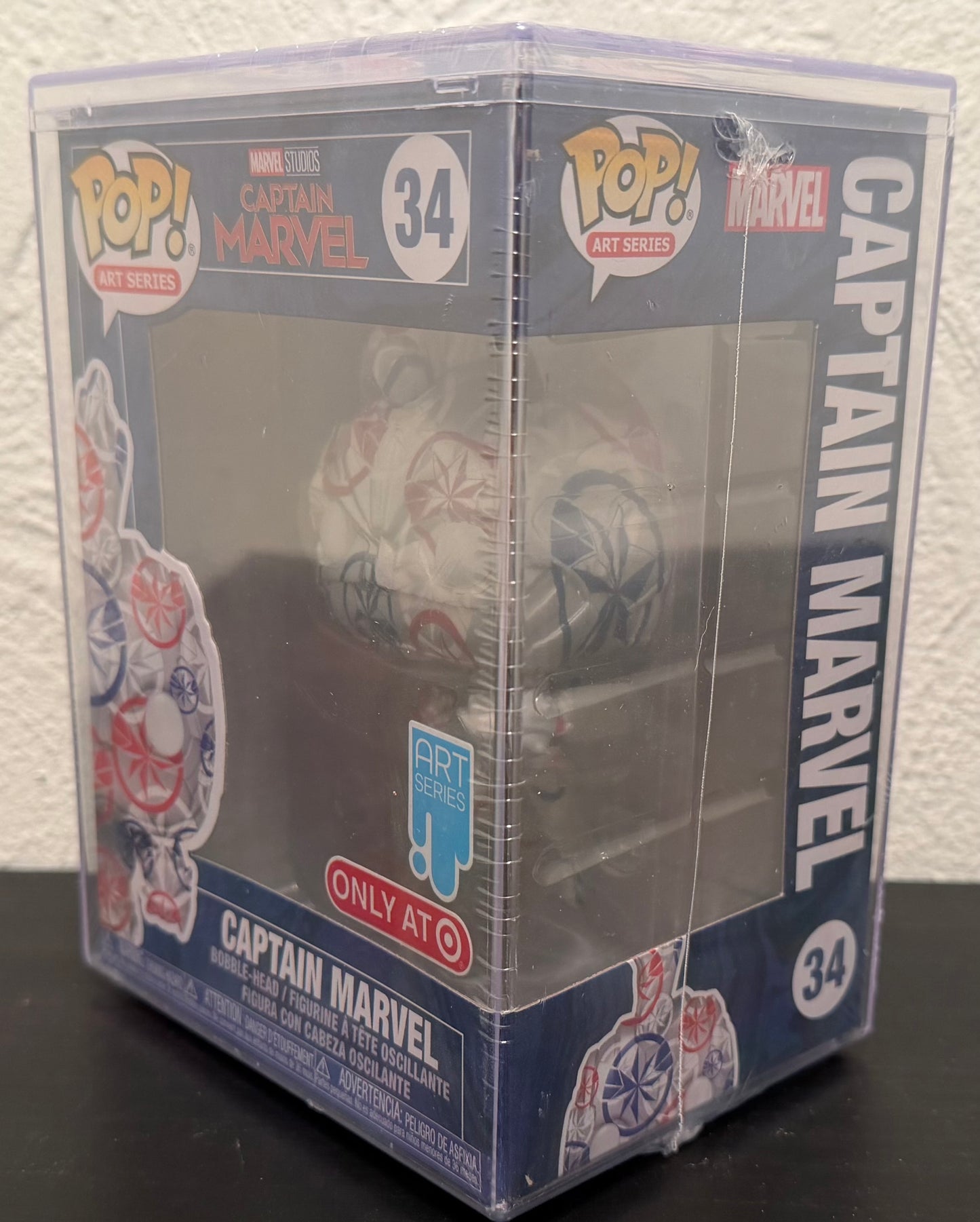Funko Pop Captain Marvel #34 Target Exclusive Art Series
