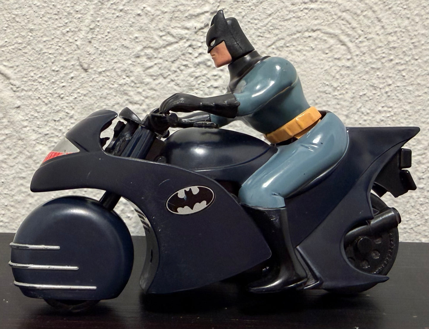 Vintage 1992 Batman The Animated Series Batcycle Motorcycle by Kenner
