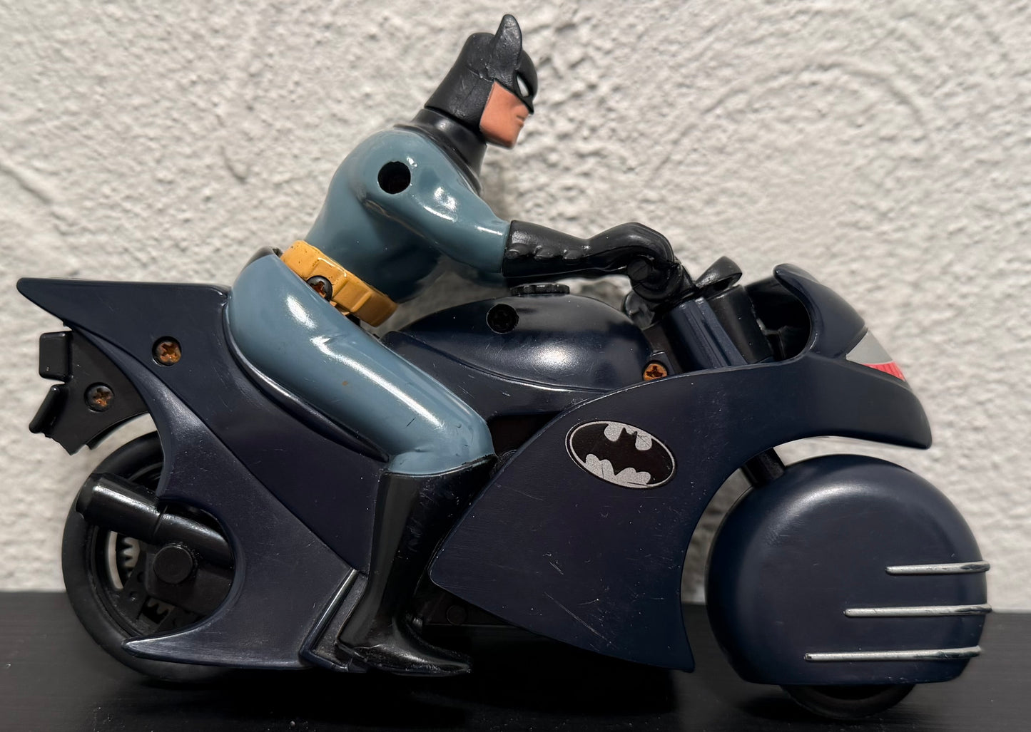 Vintage 1992 Batman The Animated Series Batcycle Motorcycle by Kenner