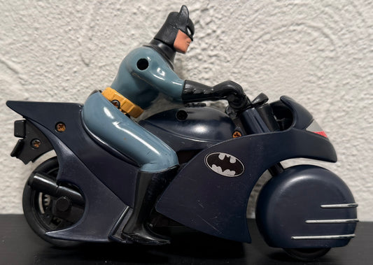Vintage 1992 Batman The Animated Series Batcycle Motorcycle by Kenner