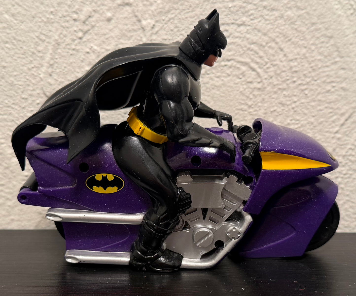 Vintage 1994 Batman The Animated Series Batcycle Motorcycle by Kenner