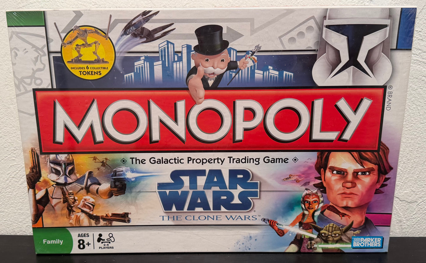 2008 Star Wars Monopoly The Clone Wars Board Game Sealed