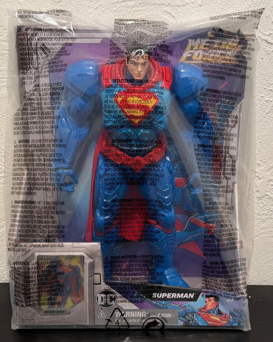 DC Comics 12" Metal Force Heroes Superman Action Figure