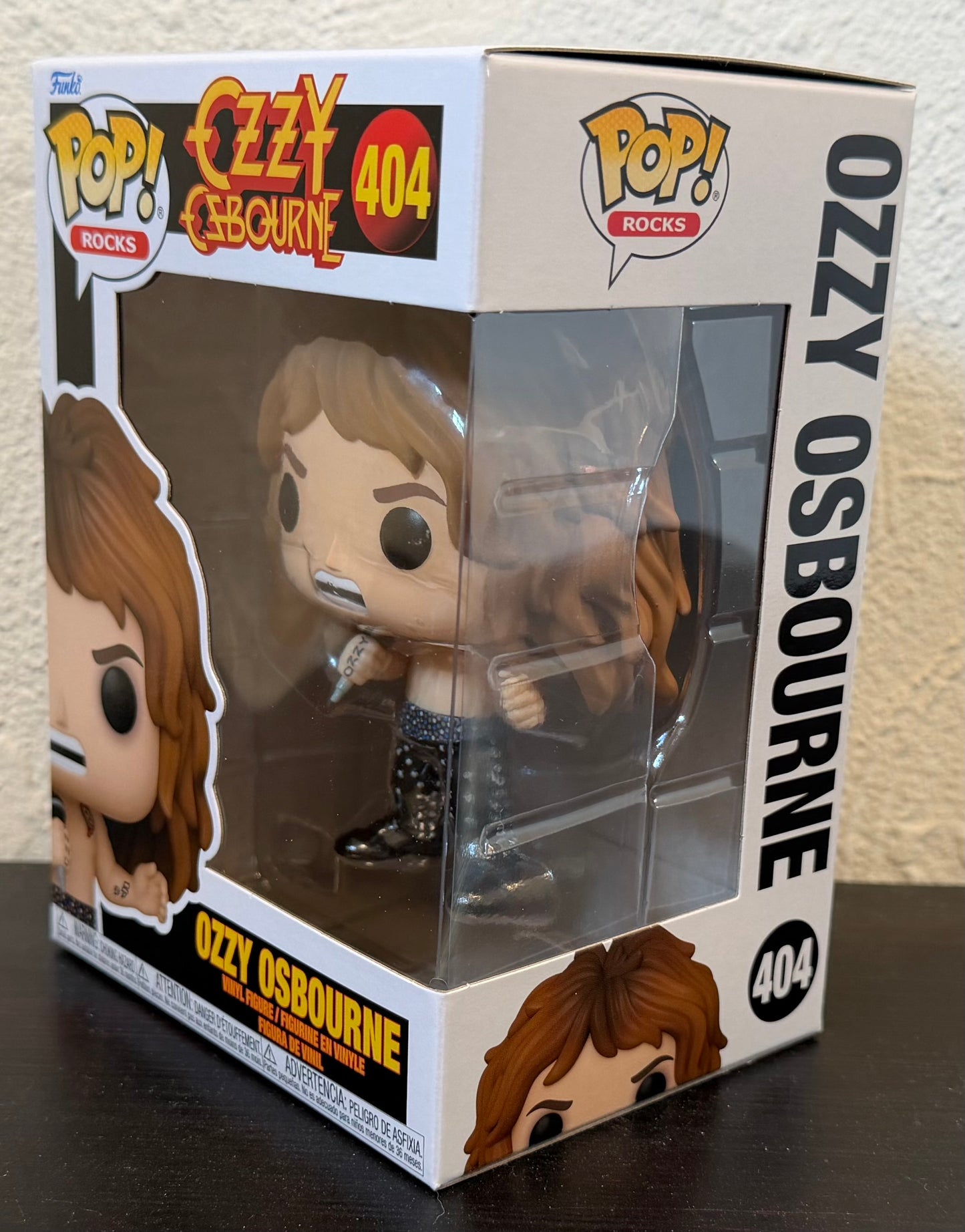 1989 Shirtless Ozzy Osbourne Funko Pop #404 Black Sabbath