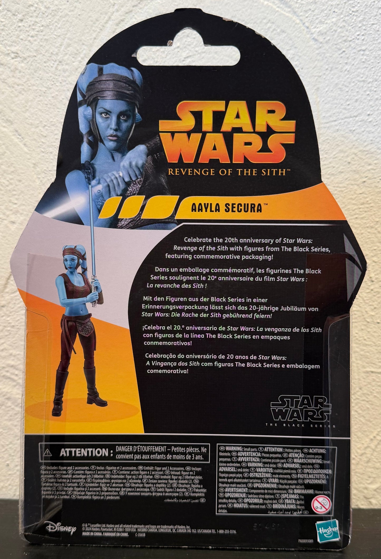 Star Wars Revenge of the Sith Aayla Secura Action Figure