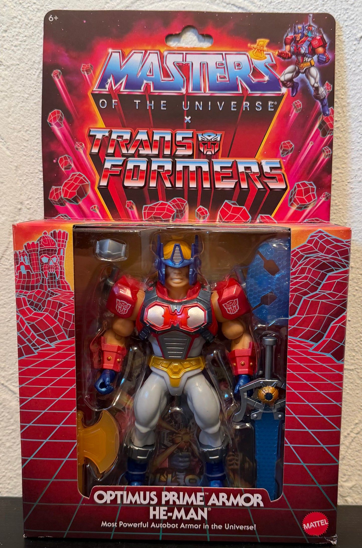 Masters of the Universe/ Transformers Optimus Prime Armor/ He-Man Action Figure