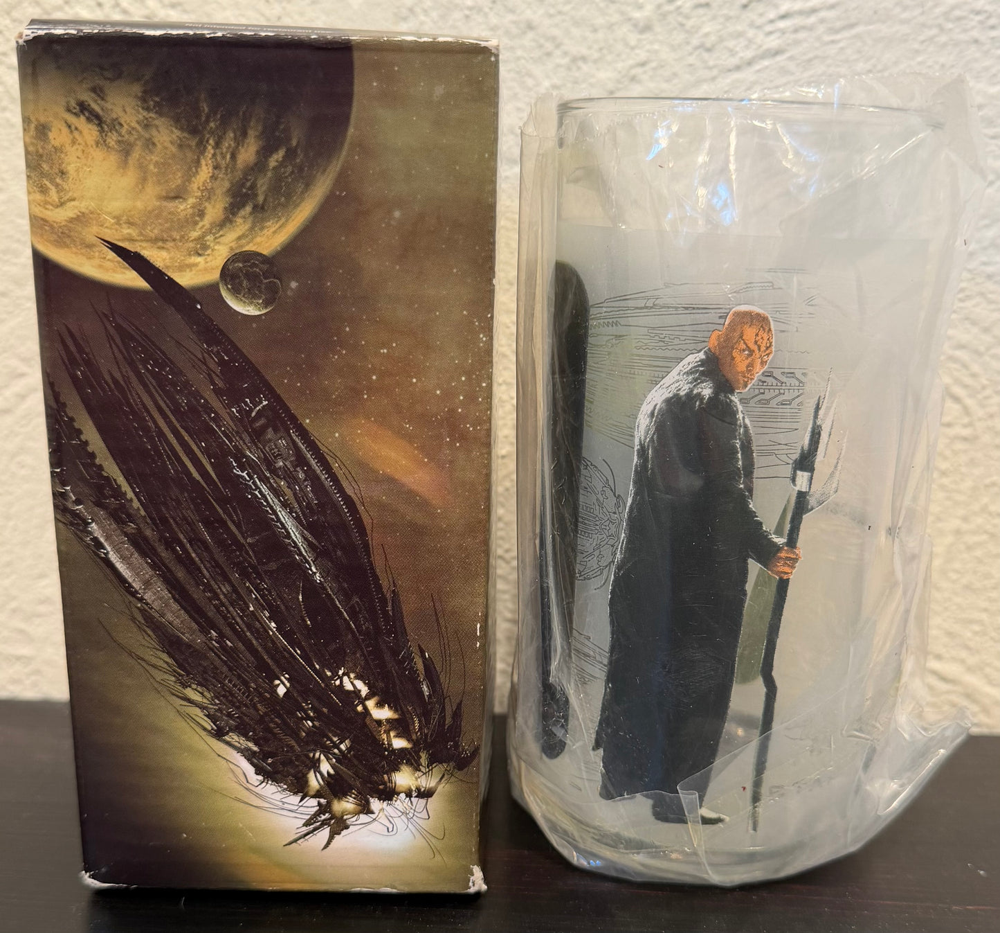Star Trek 2009  Nero Burger King Collectible Glass New in Box