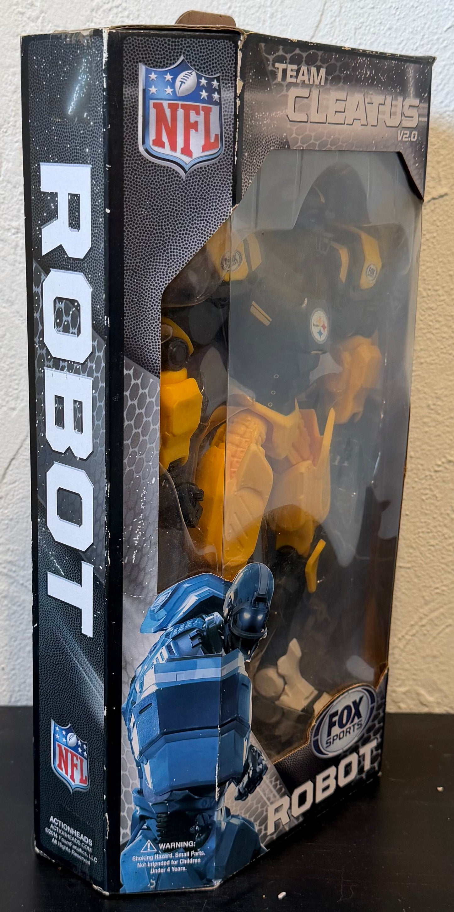 NFL Pittsburgh Steelers Team Cleatus Robot Football Figure Fox Sports