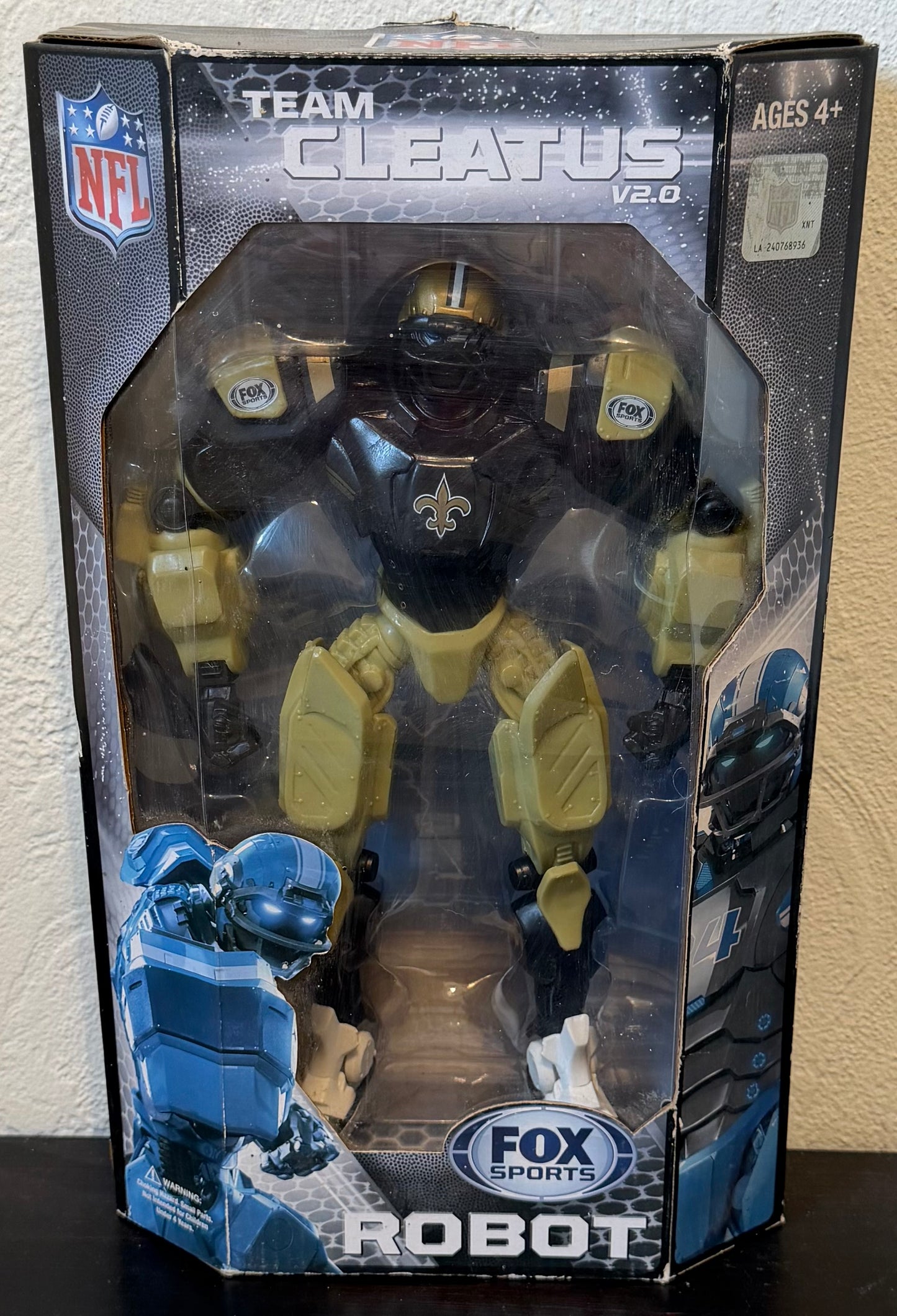 New Orleans Saints NFL Team Cleatus V2.0 Fox Sports Robot 2014
