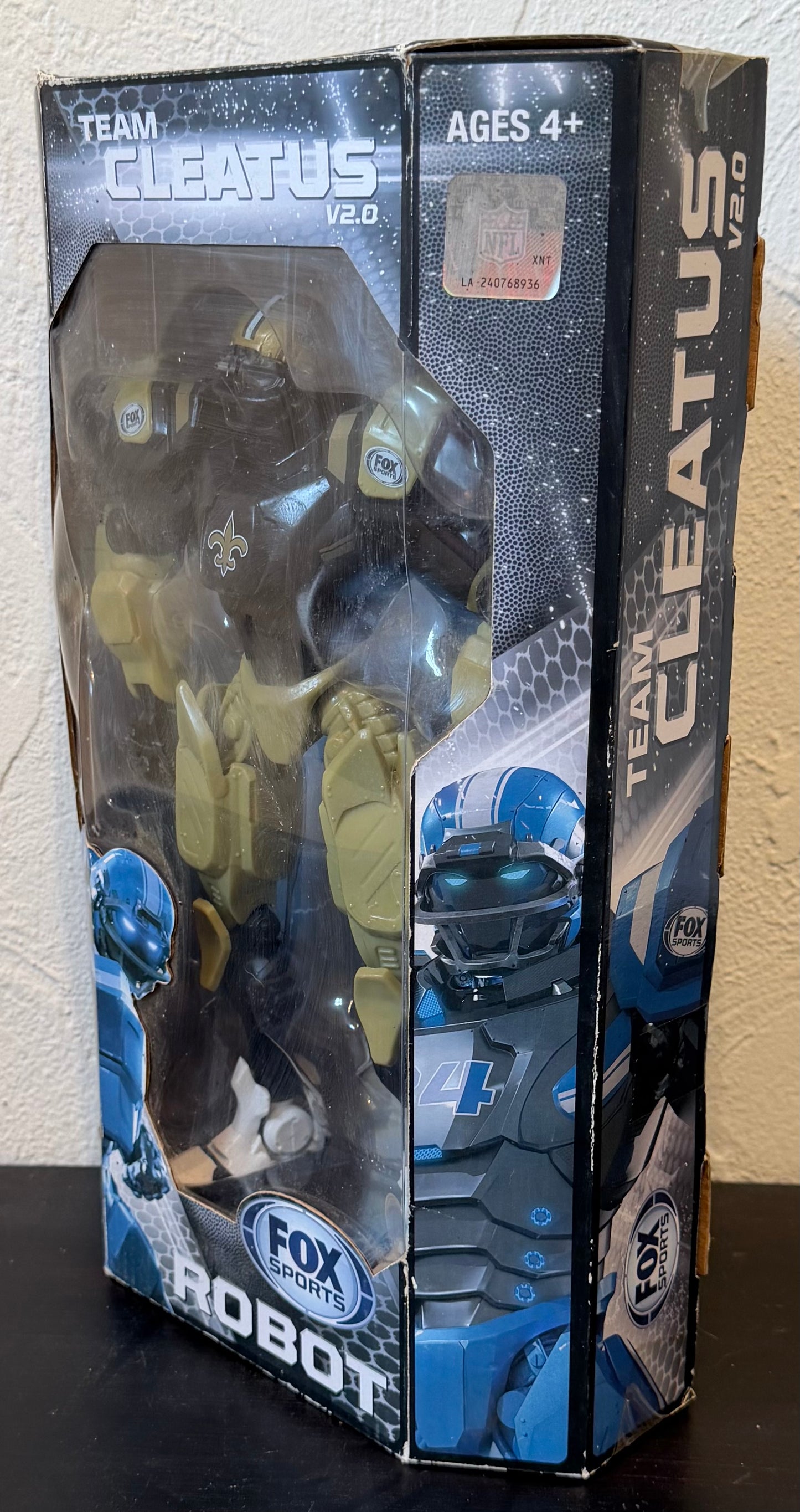 New Orleans Saints NFL Team Cleatus V2.0 Fox Sports Robot 2014