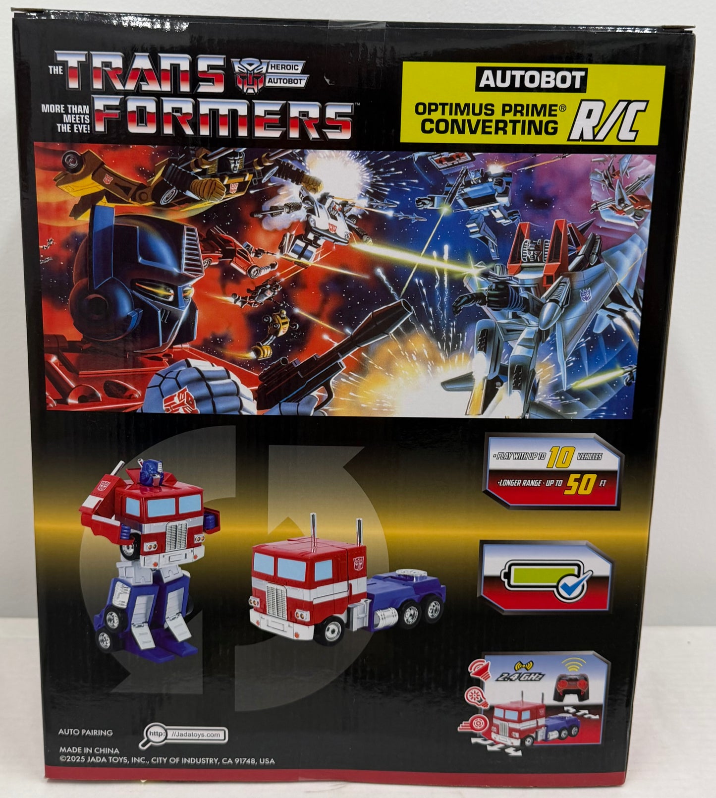 Transformers 12" Optimus Prime Converting RC Remote Control Toy