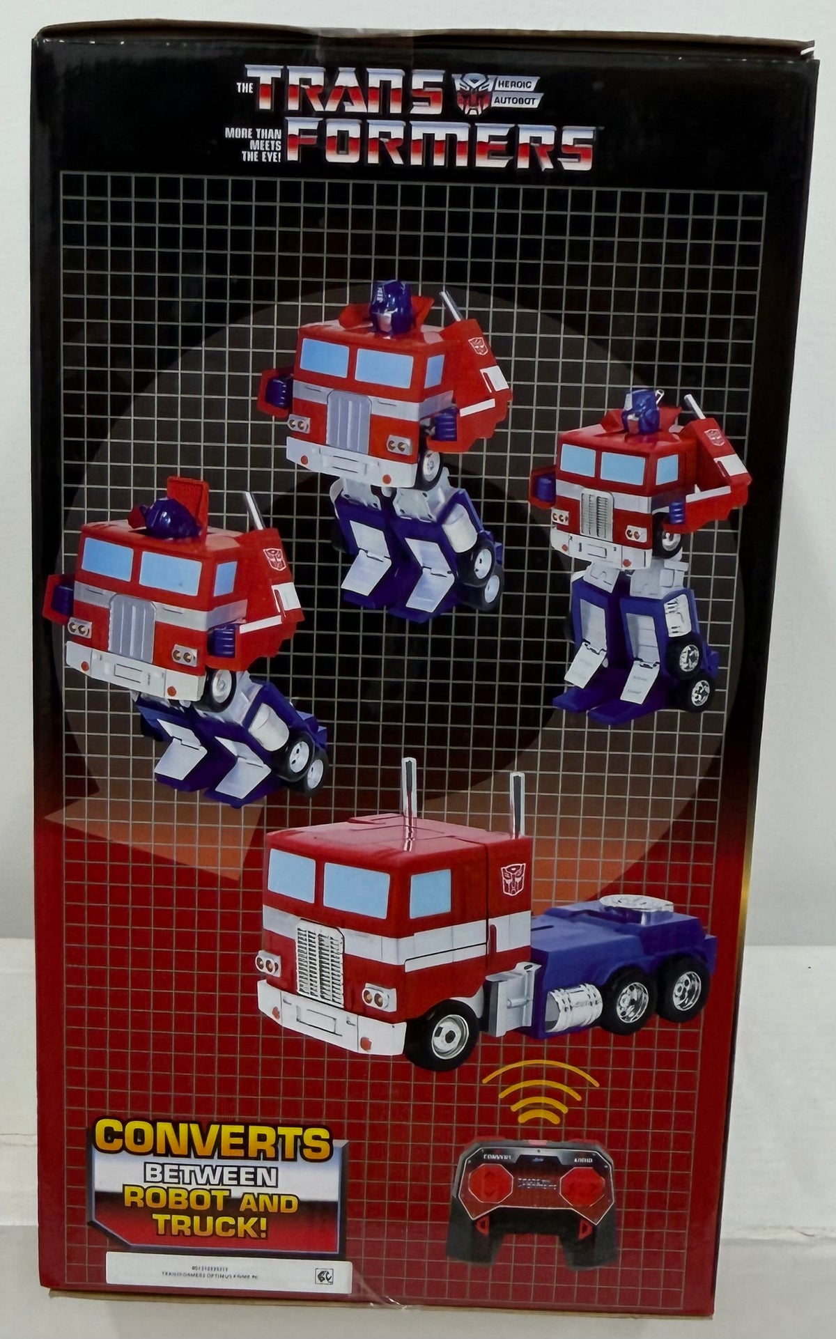 Transformers 12" Optimus Prime Converting RC Remote Control Toy