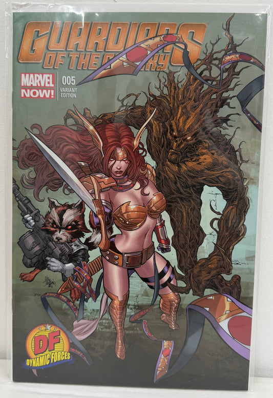 Guardians of The Galaxy #5 Dynamic Forces Variant Cover Limited to 3000 w/COA