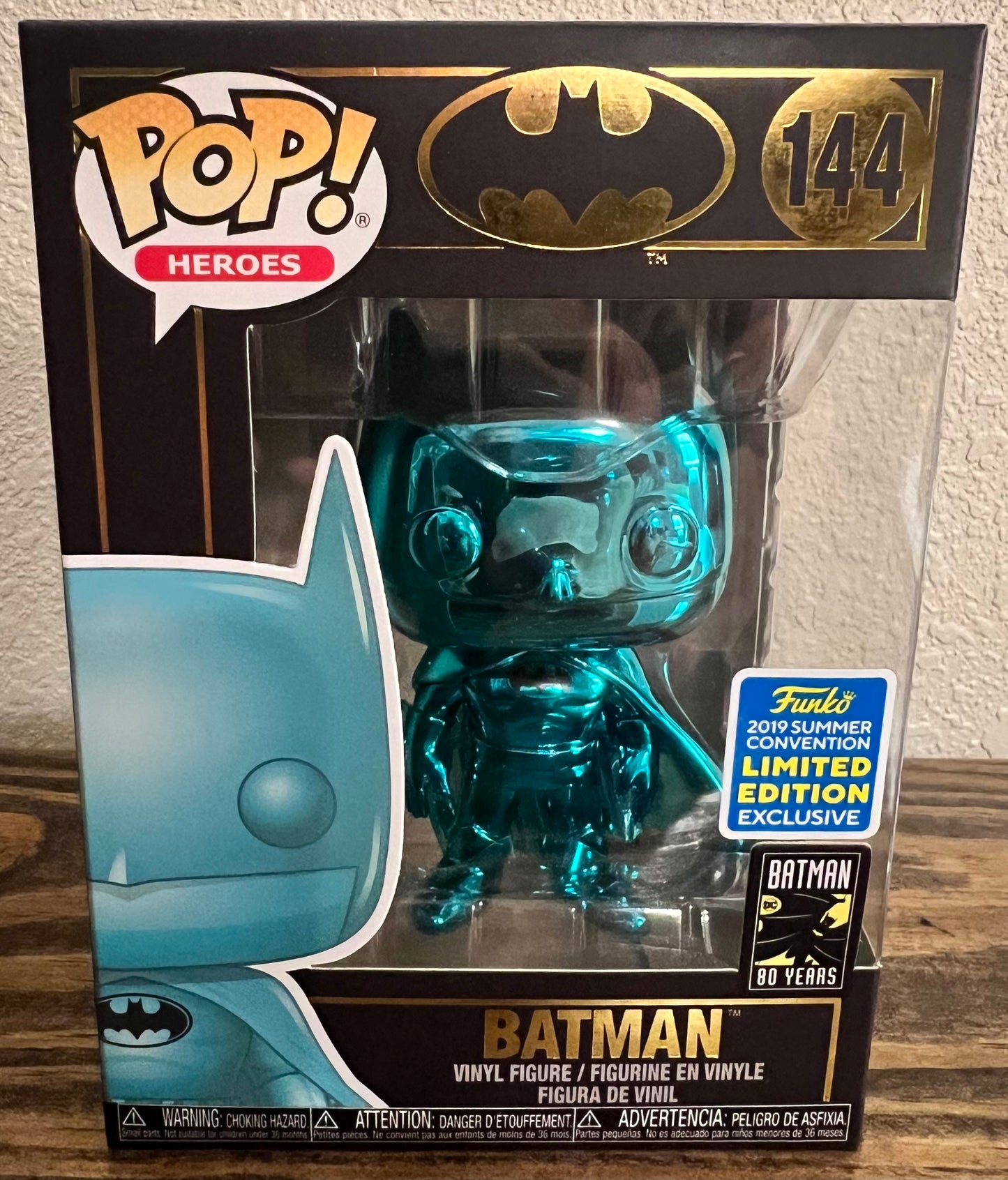 Batman Teal Chrome #144