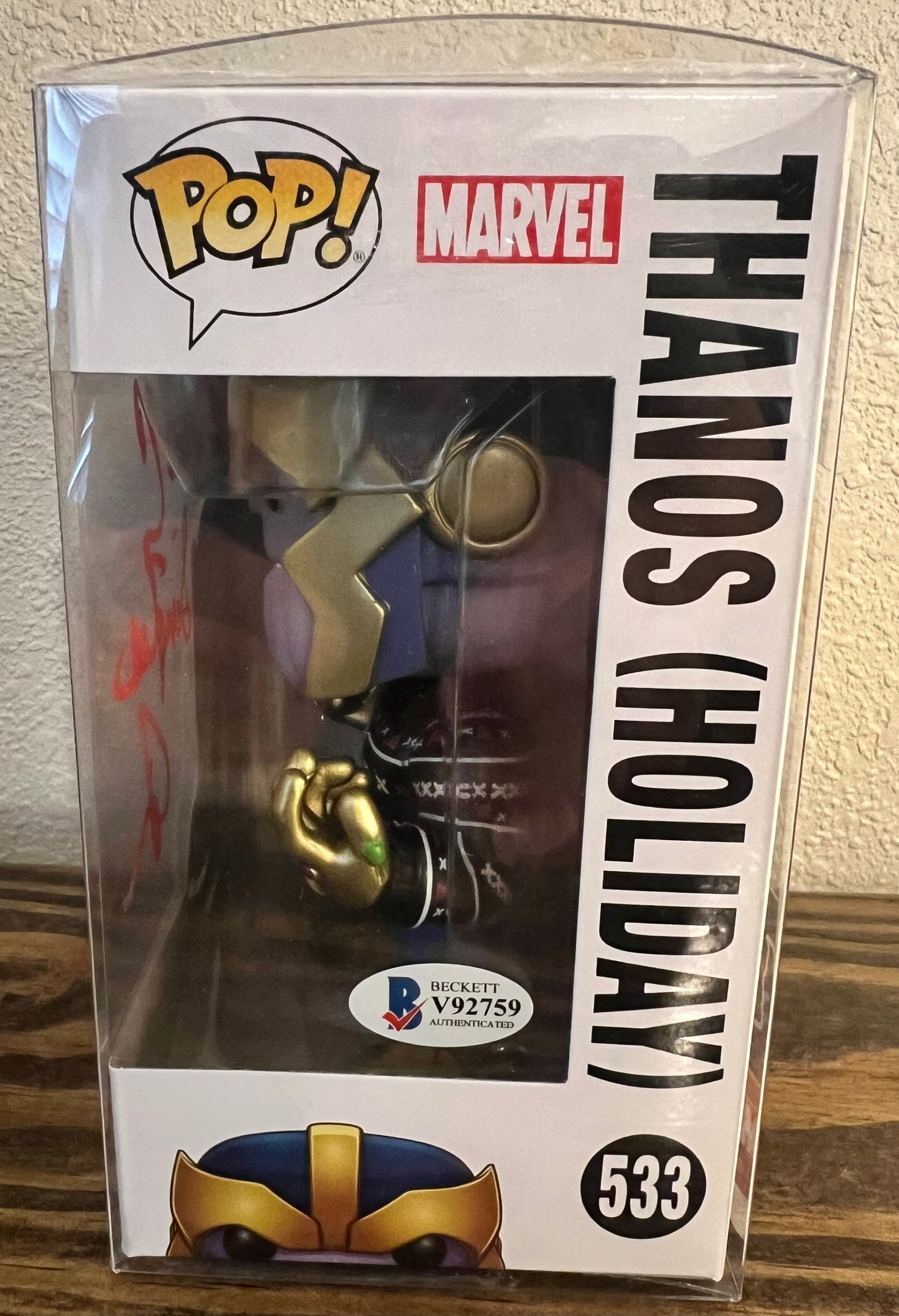Thanos Holiday #533 Signed