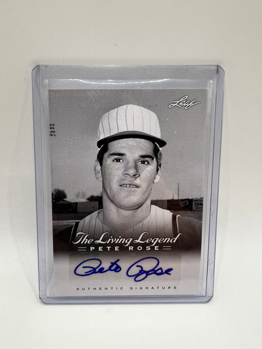 2012 Autographed Pete Rose