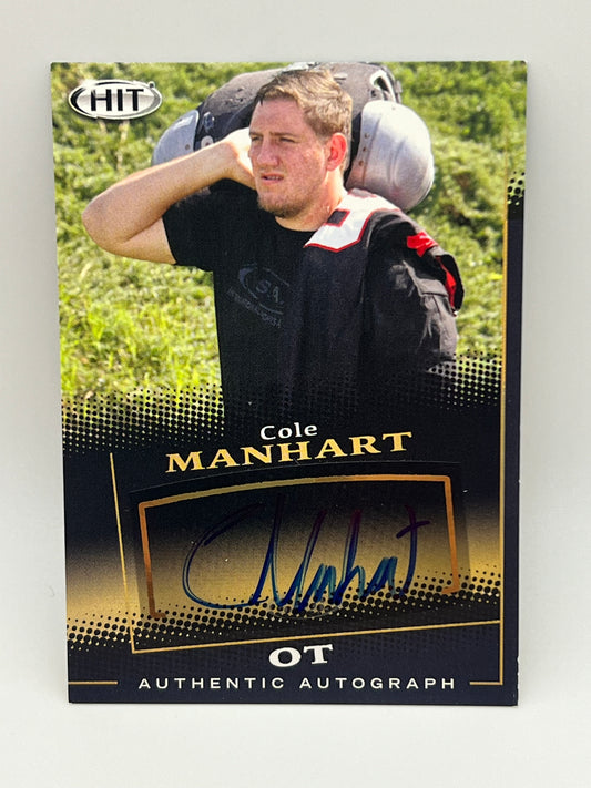 2015 Cole Manhart Rookie Autographed