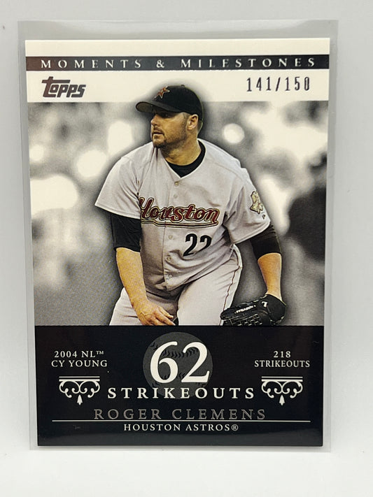 2007 Roger Clemens Numbered 141/150