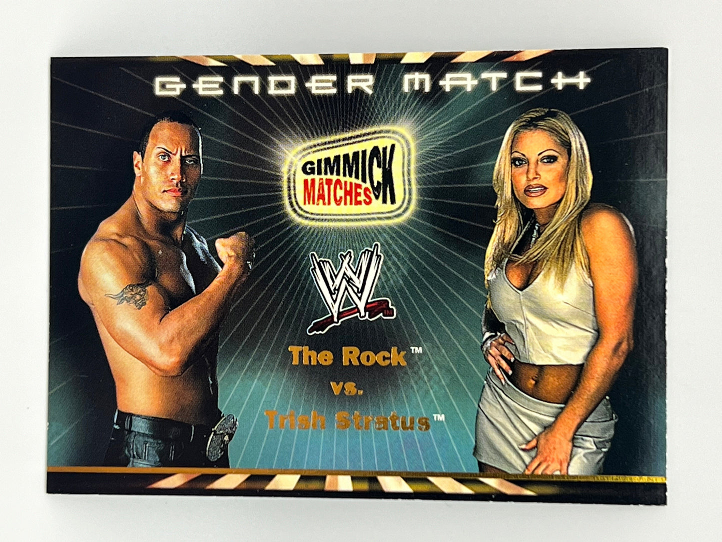 The Rock & Trish Stratus WWE Gender Match