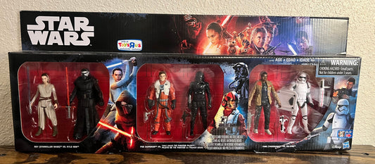 2015 Star Wars The Force Awaken 6-Pack Figures