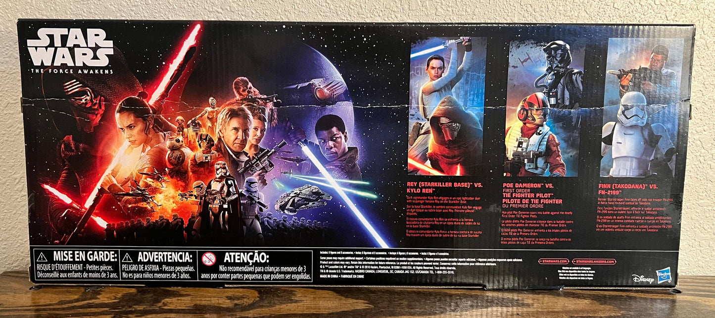2015 Star Wars The Force Awaken 6-Pack Figures
