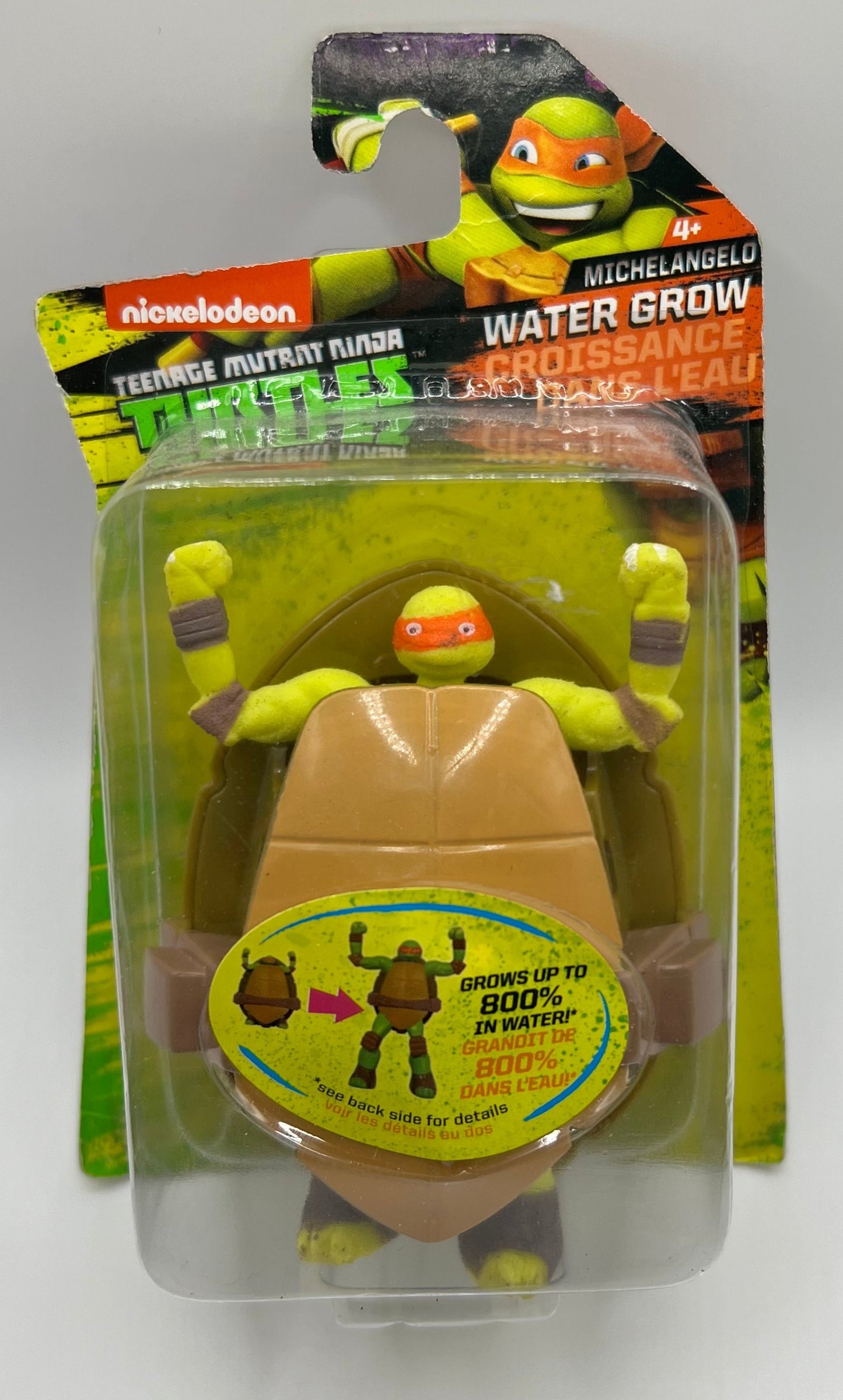 TMNT Michelangelo Grows In Water