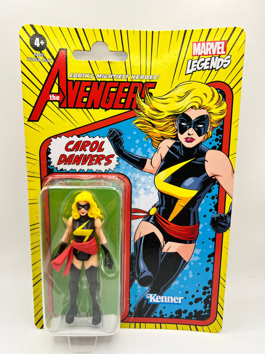 Marvel Legends Retro Series Captain Marvel Action Figure