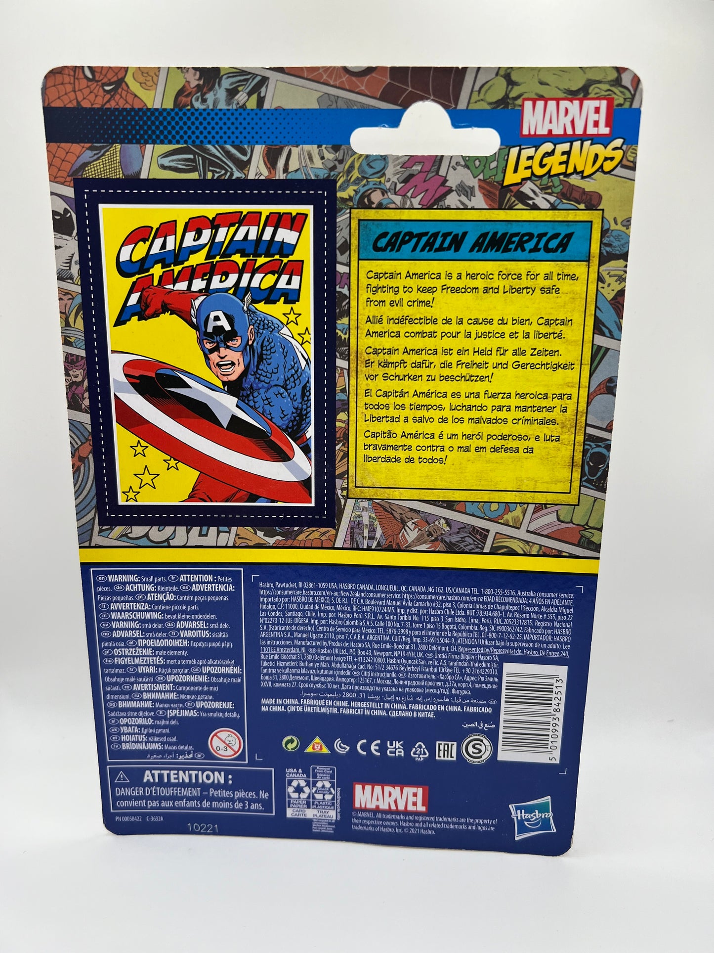 Hasbro Marvel Legends Retro 3,75" Captain America