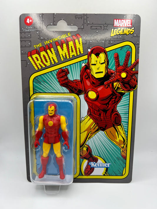 Marvel Legends Retro Kenner Iron Man Action Figure - NEW UNOPENED