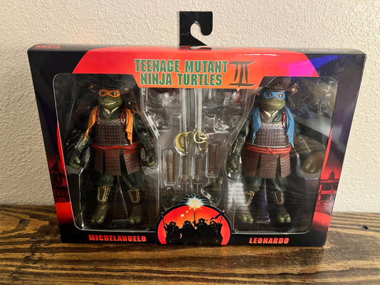 TMNT Michelangelo III & Leonardo Figures