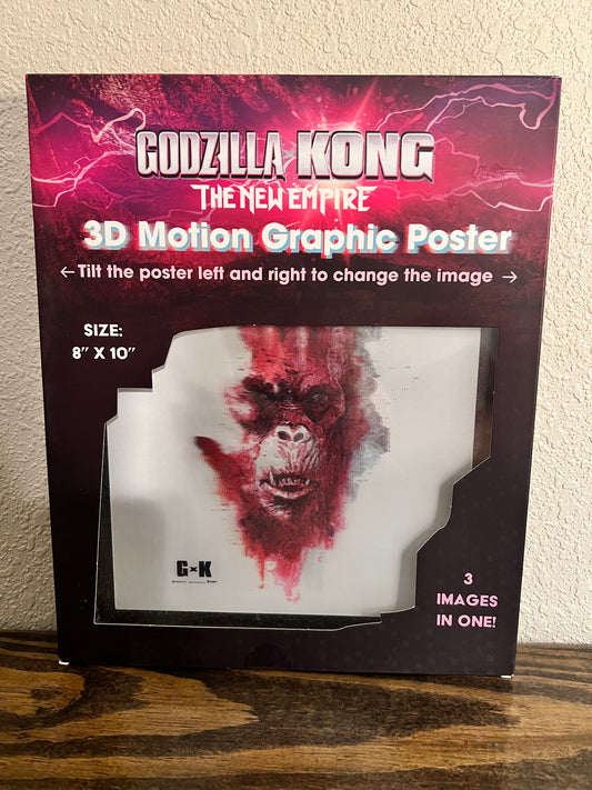 Godzilla X Kong Motion Graphic Poster