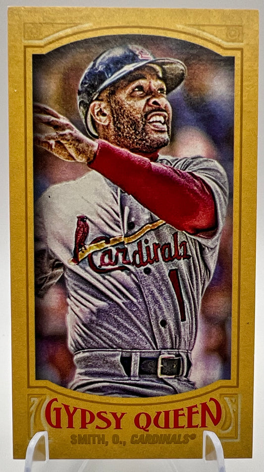 Ozzie Smith Gypsy Queen Mini Card Numbered