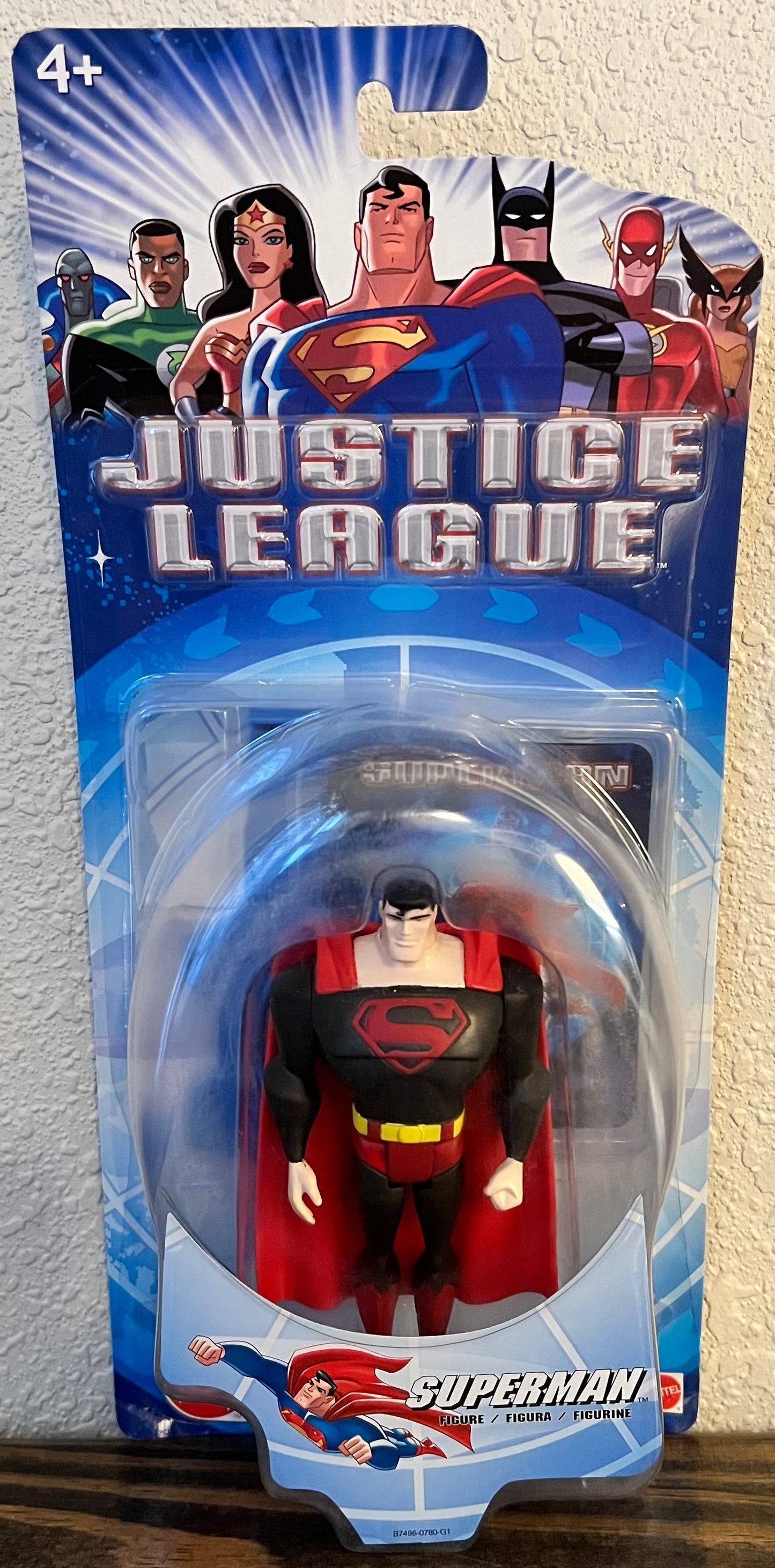 2003 Black Suit Superman Action Figure