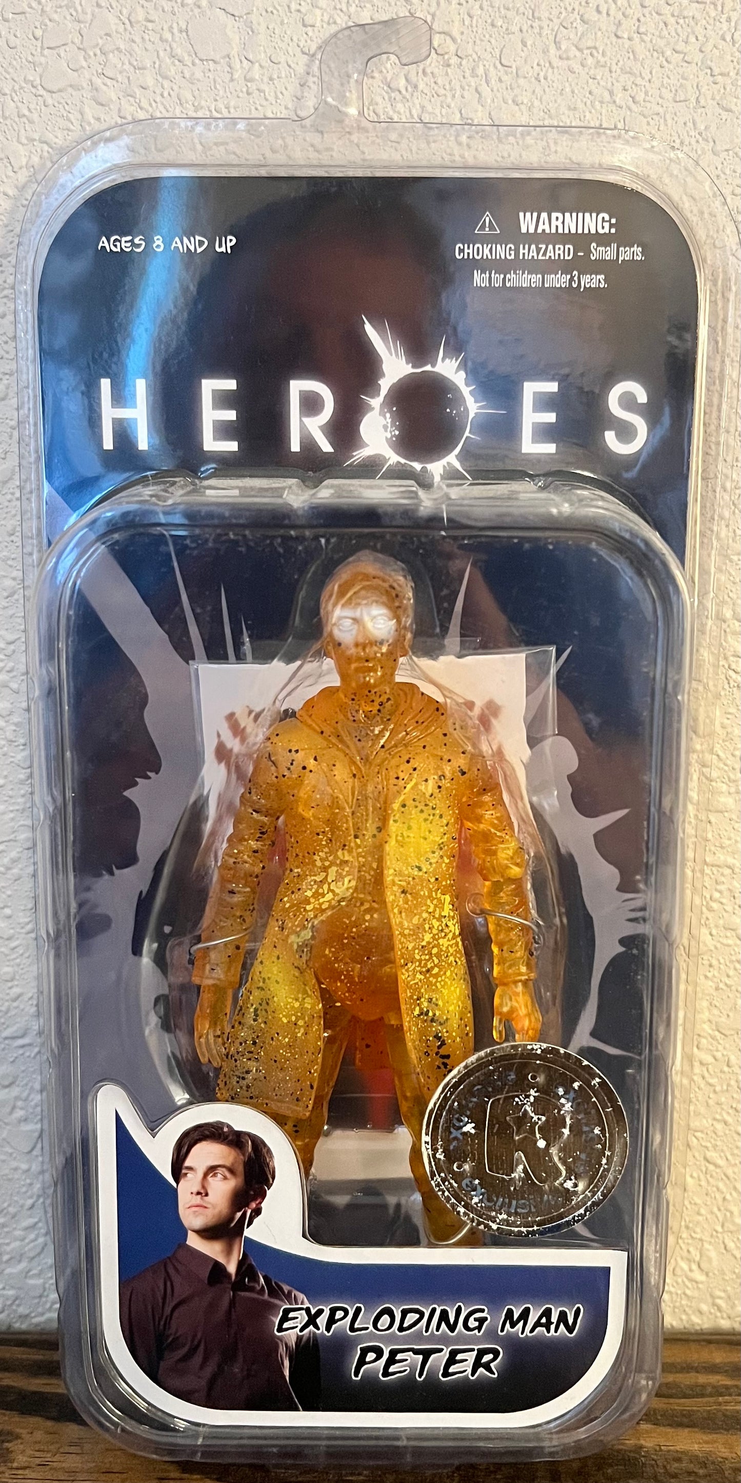 Heroes Exploding Man Peter Action Figure