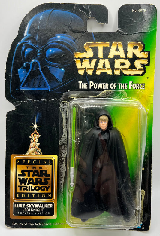 Star Wars Luke Skywalker Jedi Knight Box Damaged