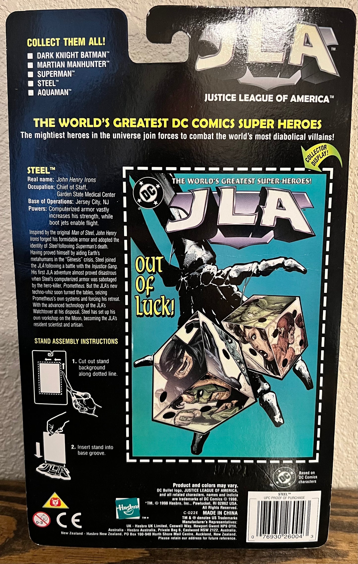 1998 Justice League Steel Action Figure